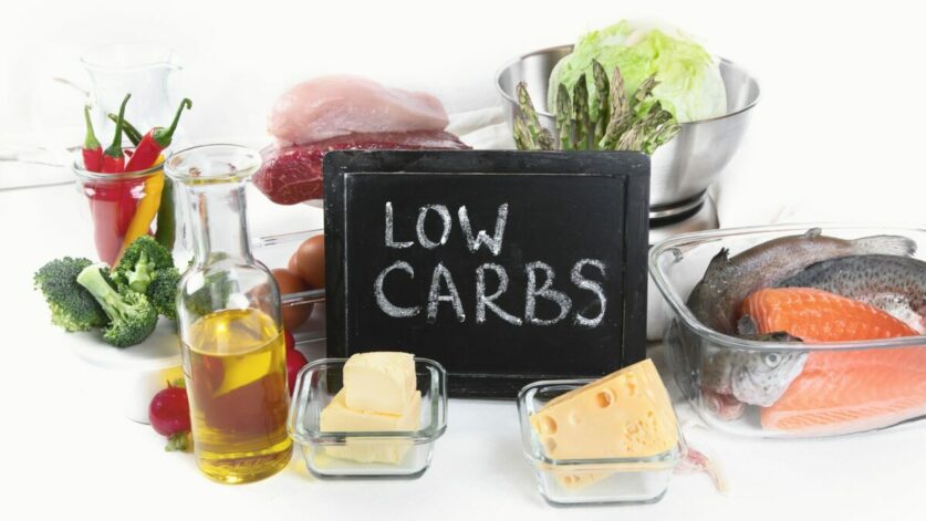 régime avec aliments low carbs