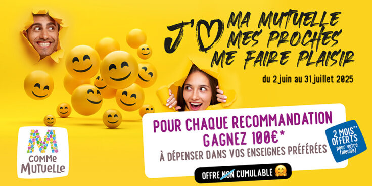 🎁 100 € en parrainant vos proches