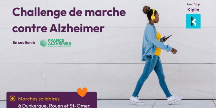 M comme Mutuelle vous invite à son challenge de marche connecté : « Bougeons Ensemble contre Alzheimer »